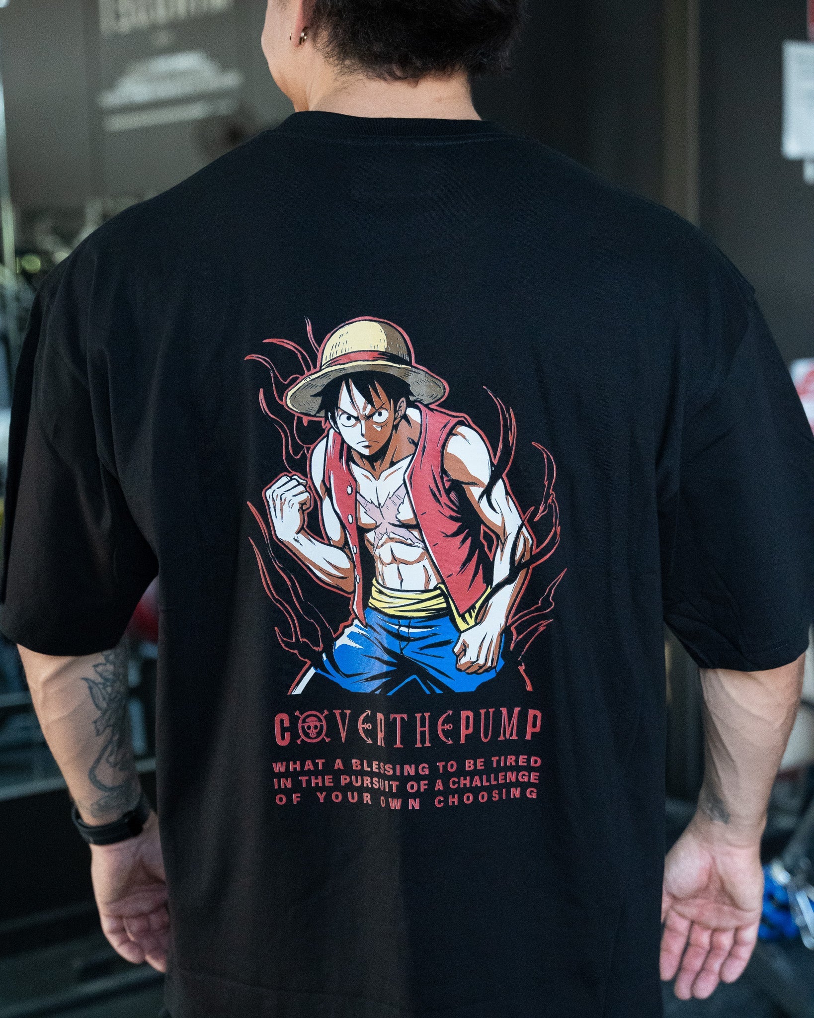 Luffy Oversized T-Shirt COVERTHEPUMP