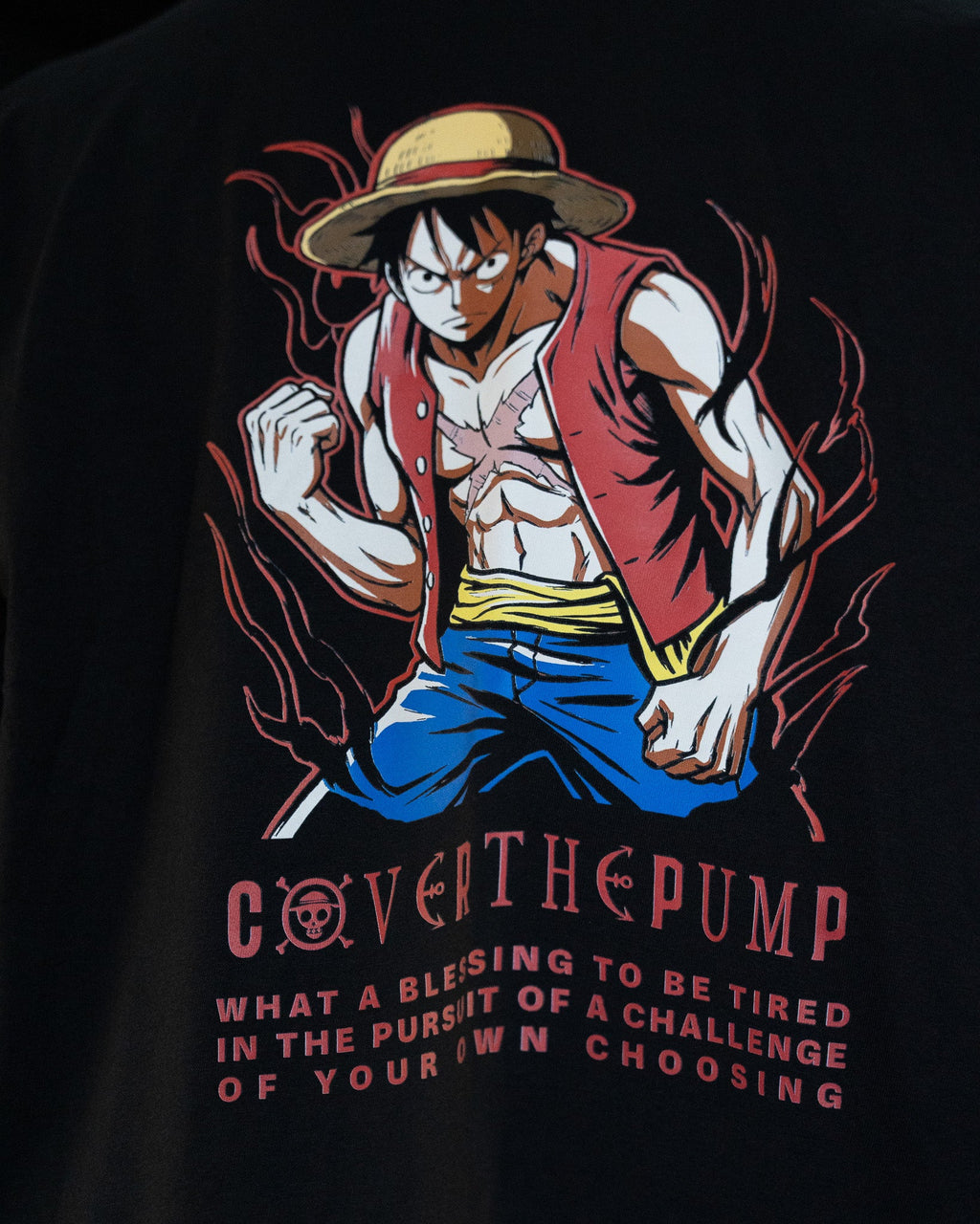 Luffy Oversized T-Shirt COVERTHEPUMP