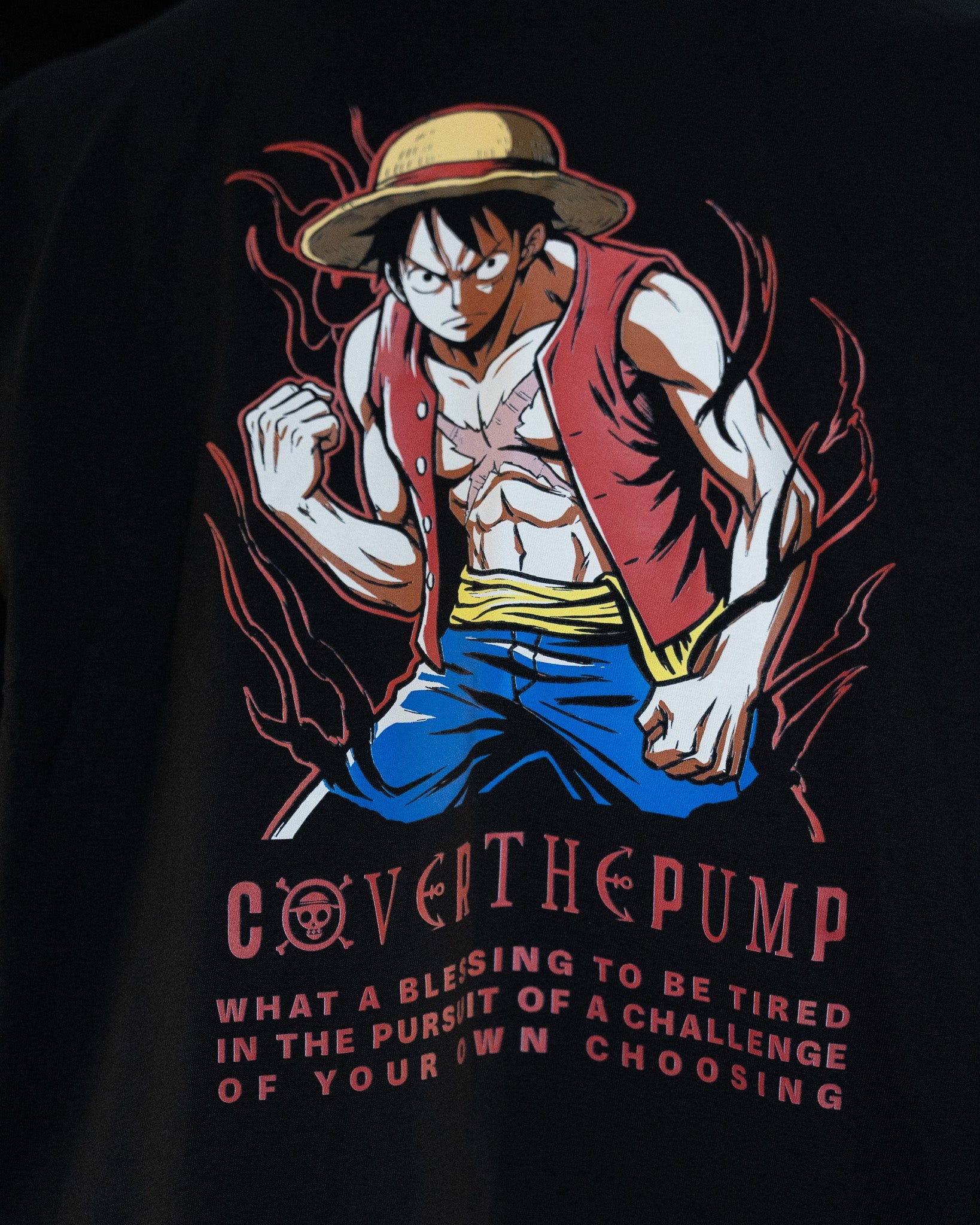 Luffy Oversized T-Shirt COVERTHEPUMP