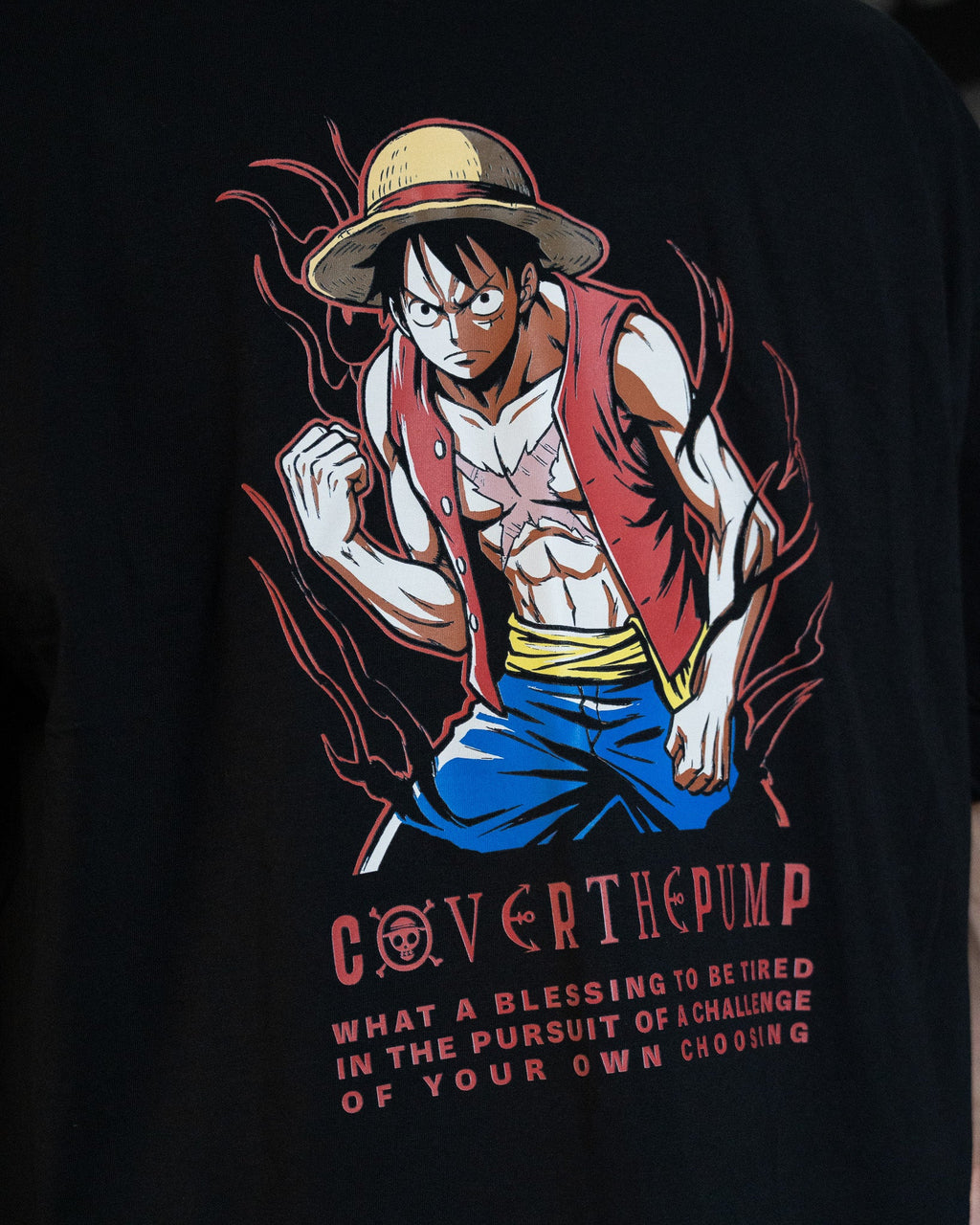 Luffy Oversized T-Shirt COVERTHEPUMP