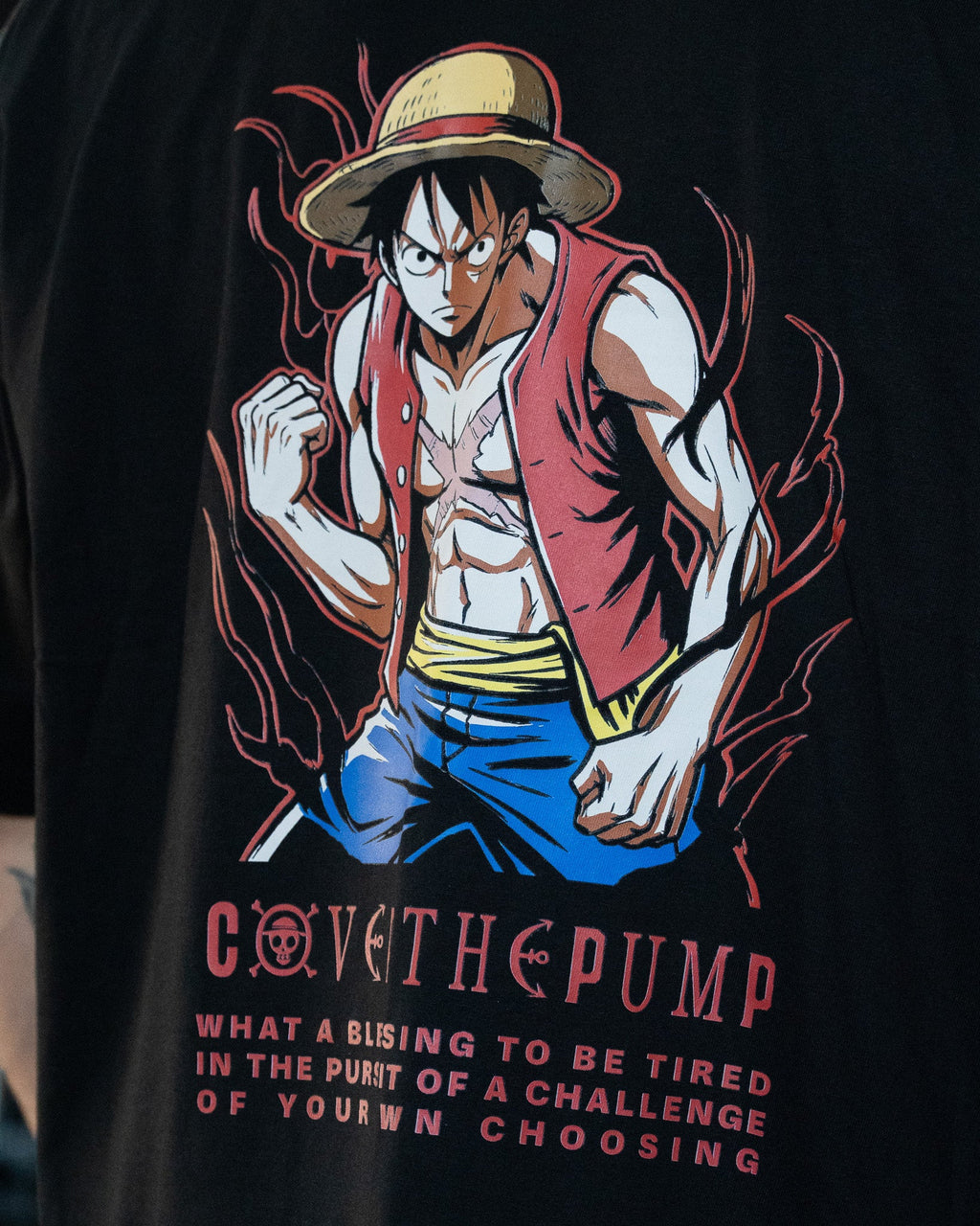 Luffy Oversized T-Shirt COVERTHEPUMP