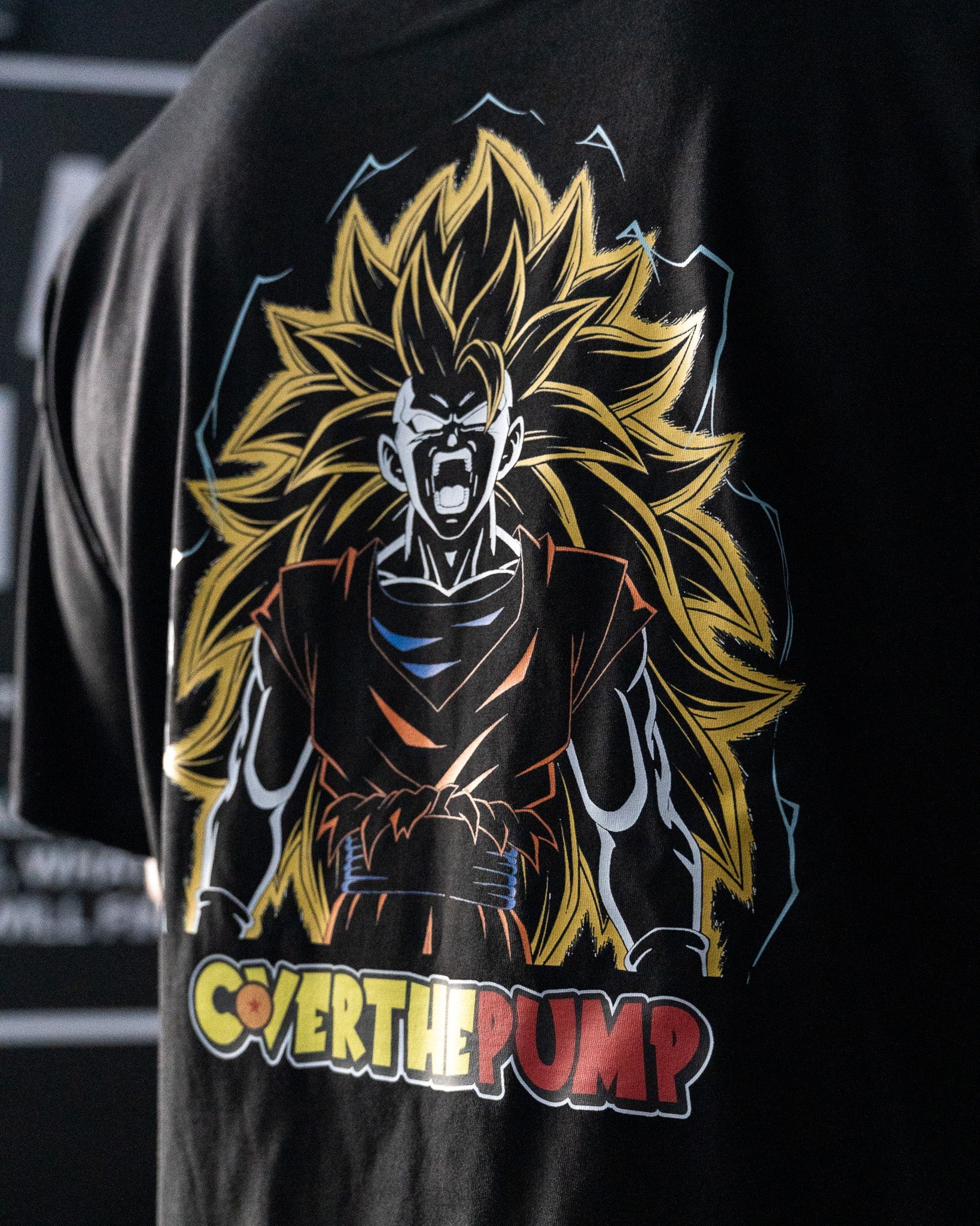 SS3 Goku Oversized T-Shirt COVERTHEPUMP