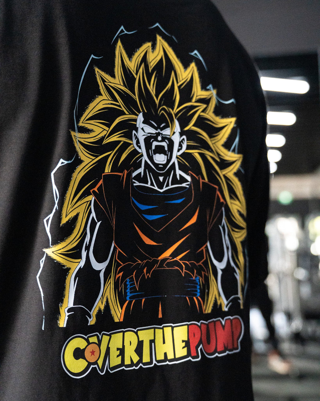 SS3 Goku Oversized T-Shirt COVERTHEPUMP