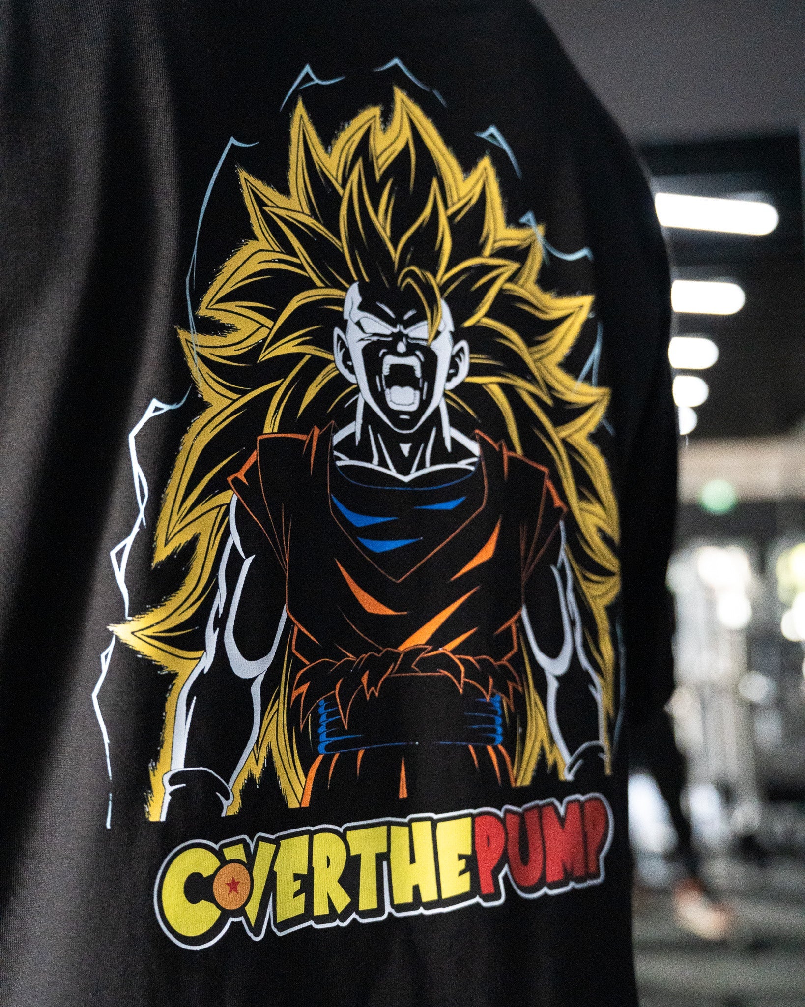 SS3 Goku Oversized T-Shirt COVERTHEPUMP