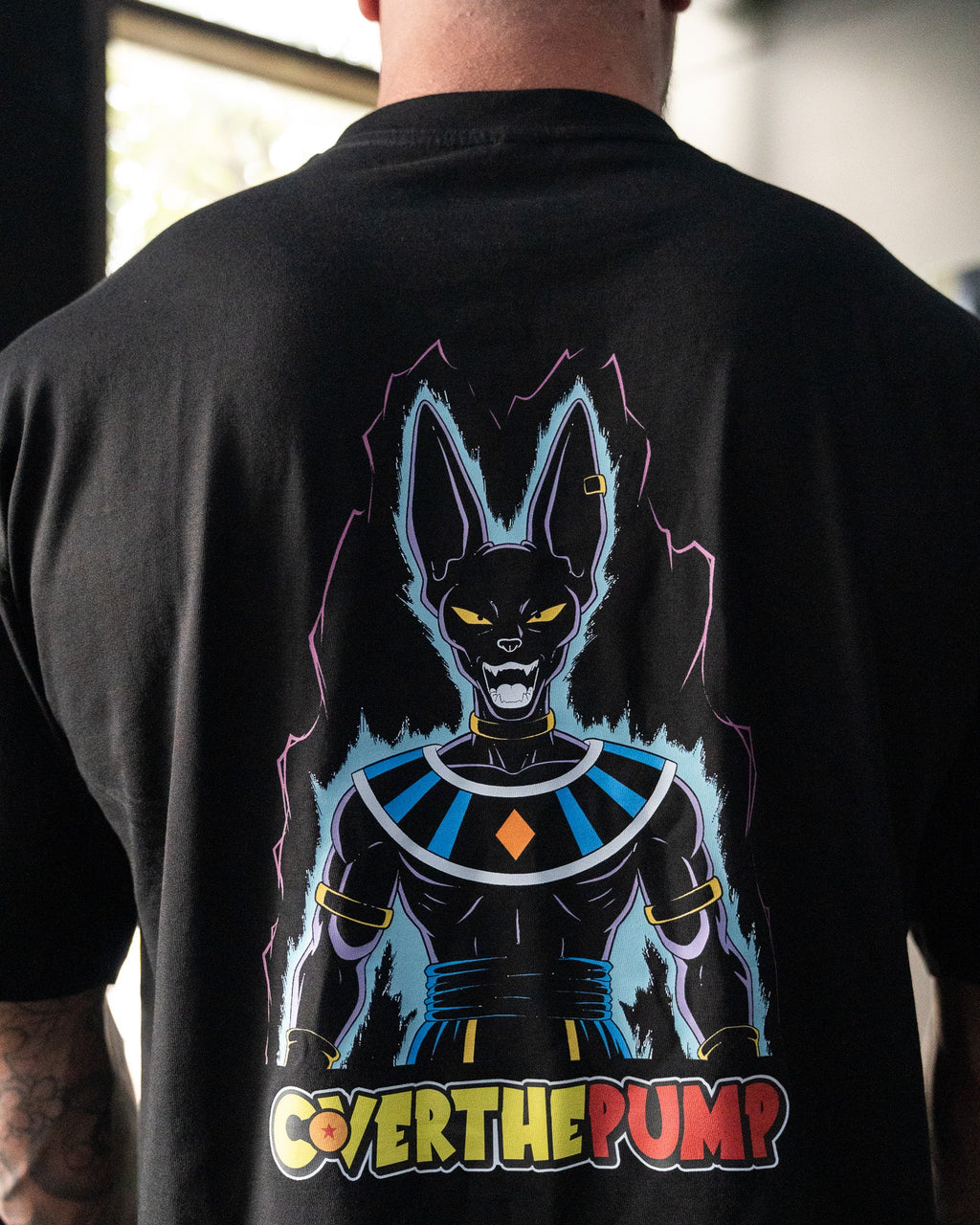 Beerus Oversized T-Shirt COVERTHEPUMP