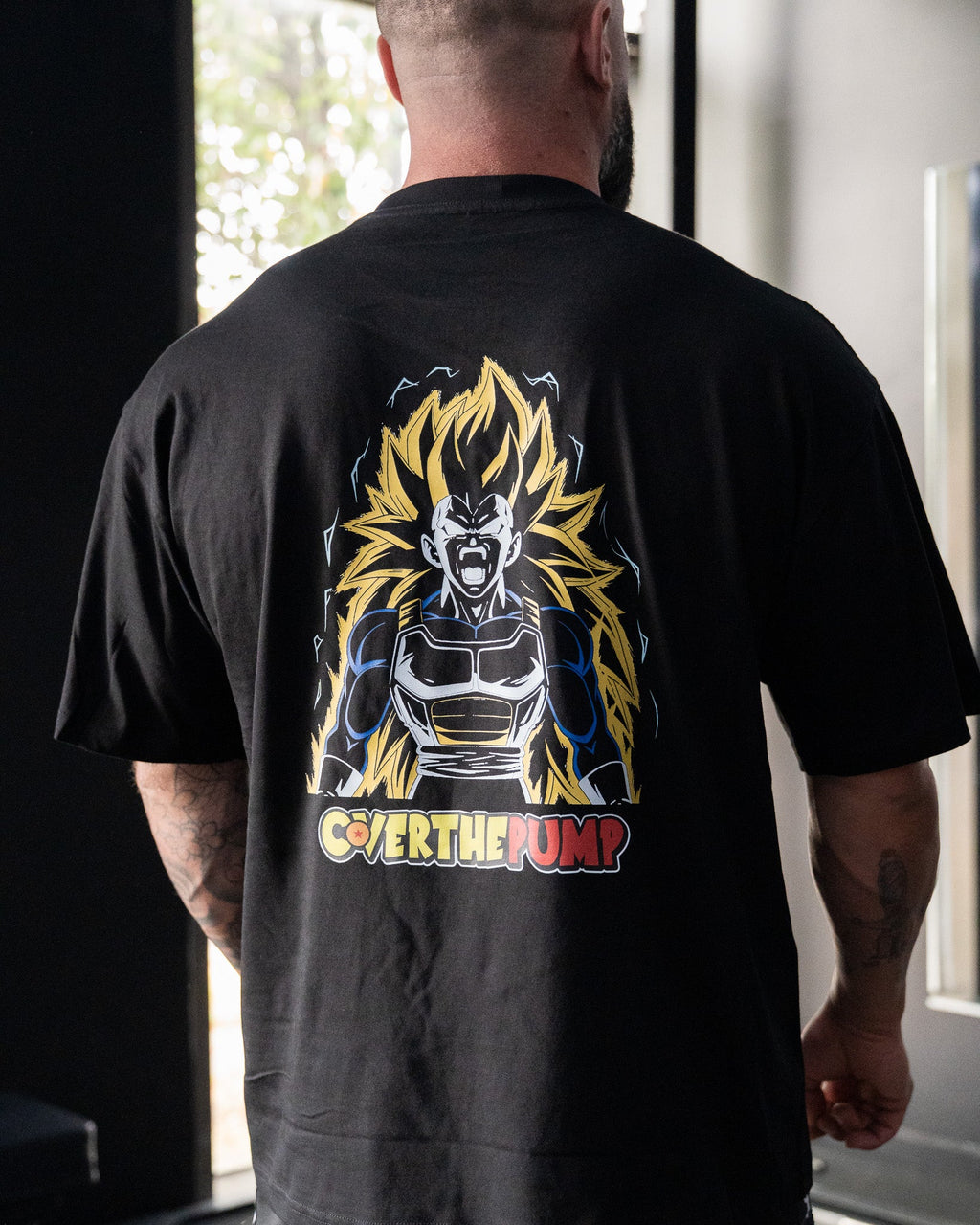 SS3 Vegeta Oversized T-Shirt COVERTHEPUMP