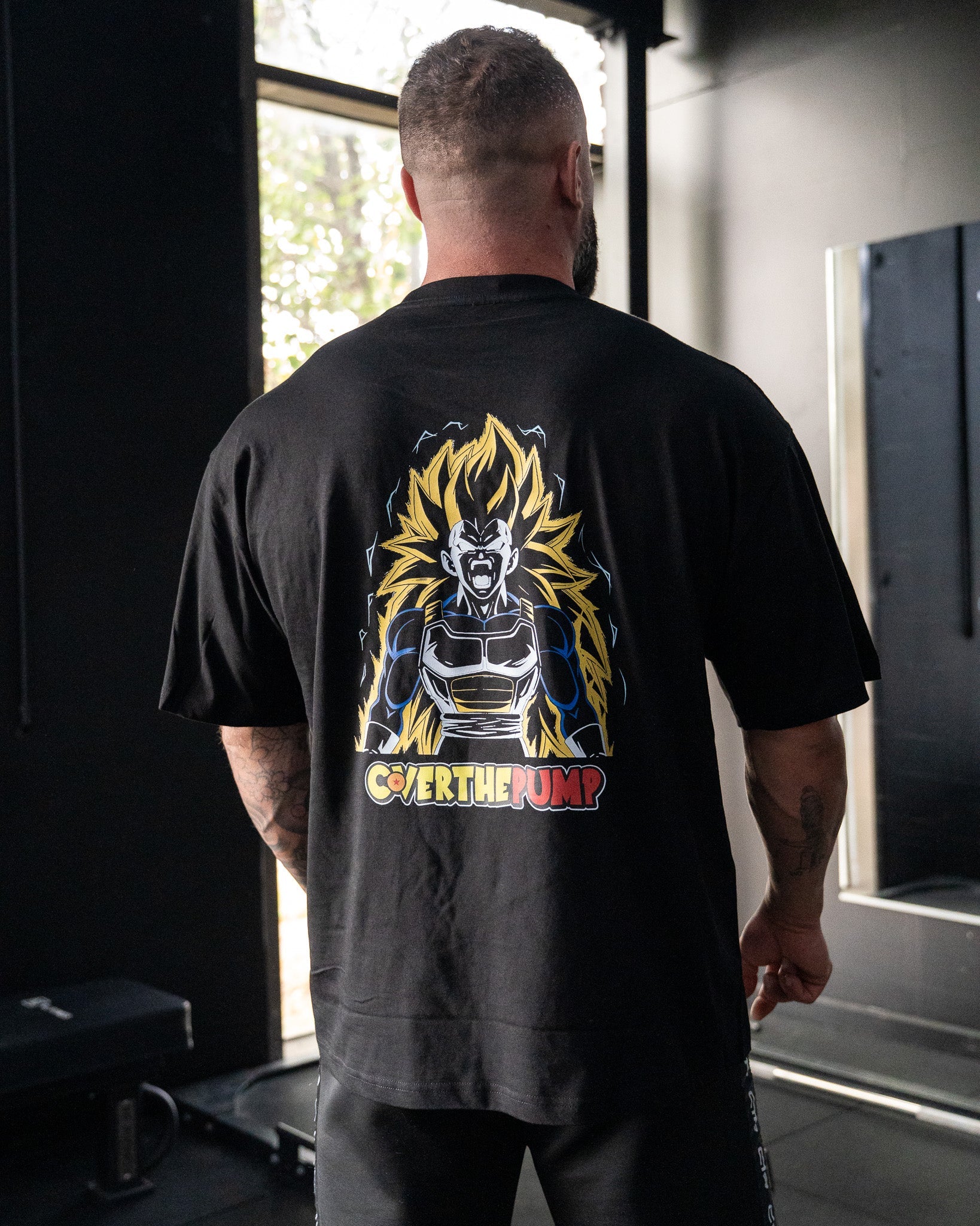 SS3 Vegeta Oversized T-Shirt COVERTHEPUMP