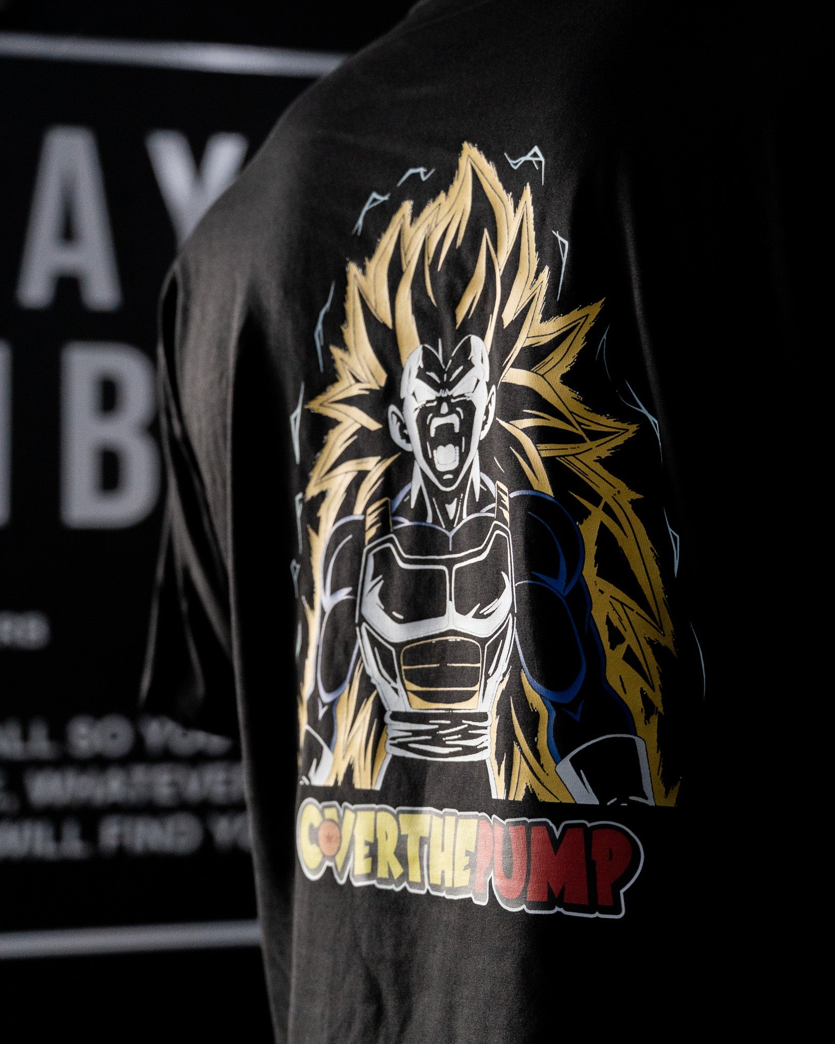 SS3 Vegeta Oversized T-Shirt COVERTHEPUMP