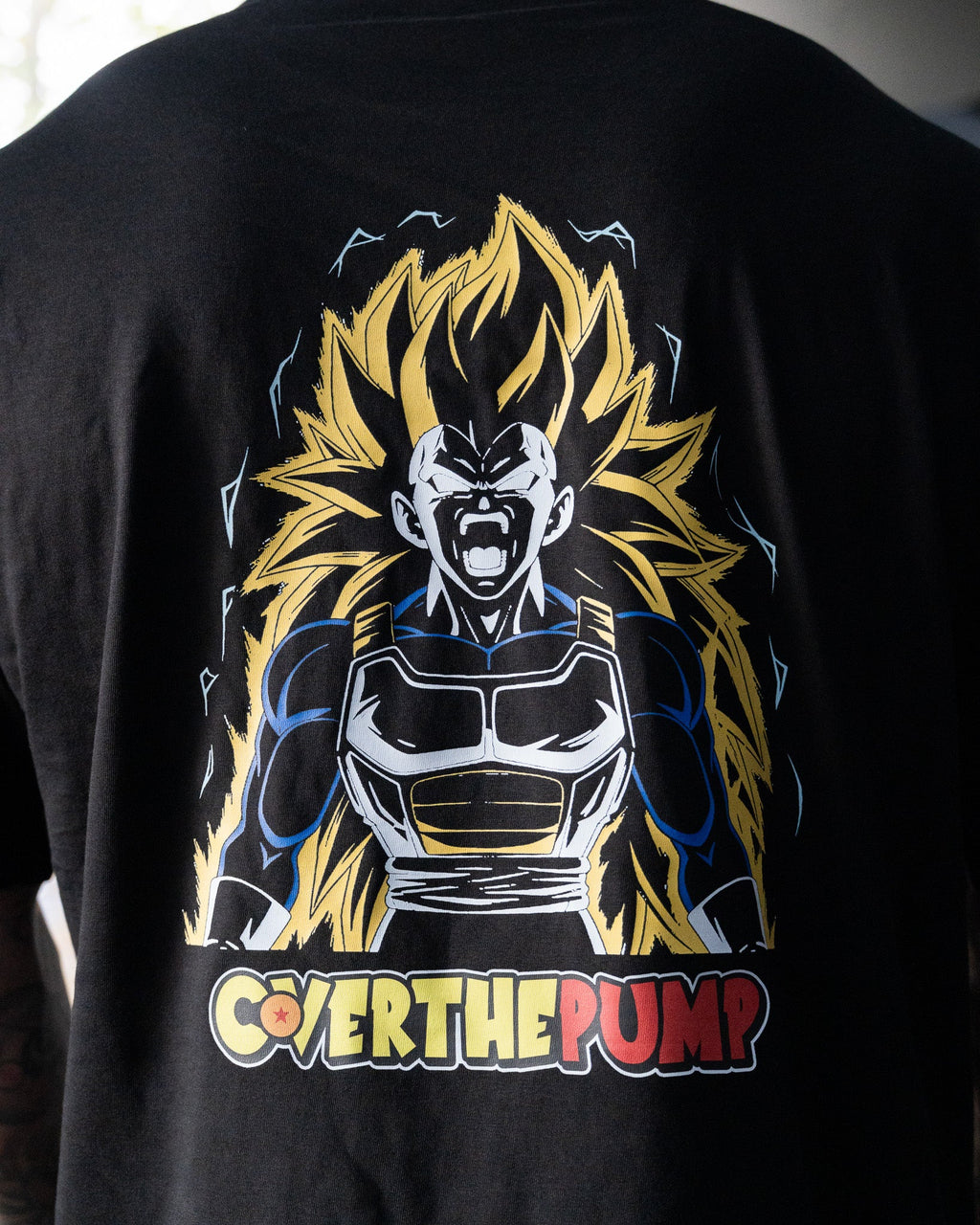 SS3 Vegeta Oversized T-Shirt COVERTHEPUMP