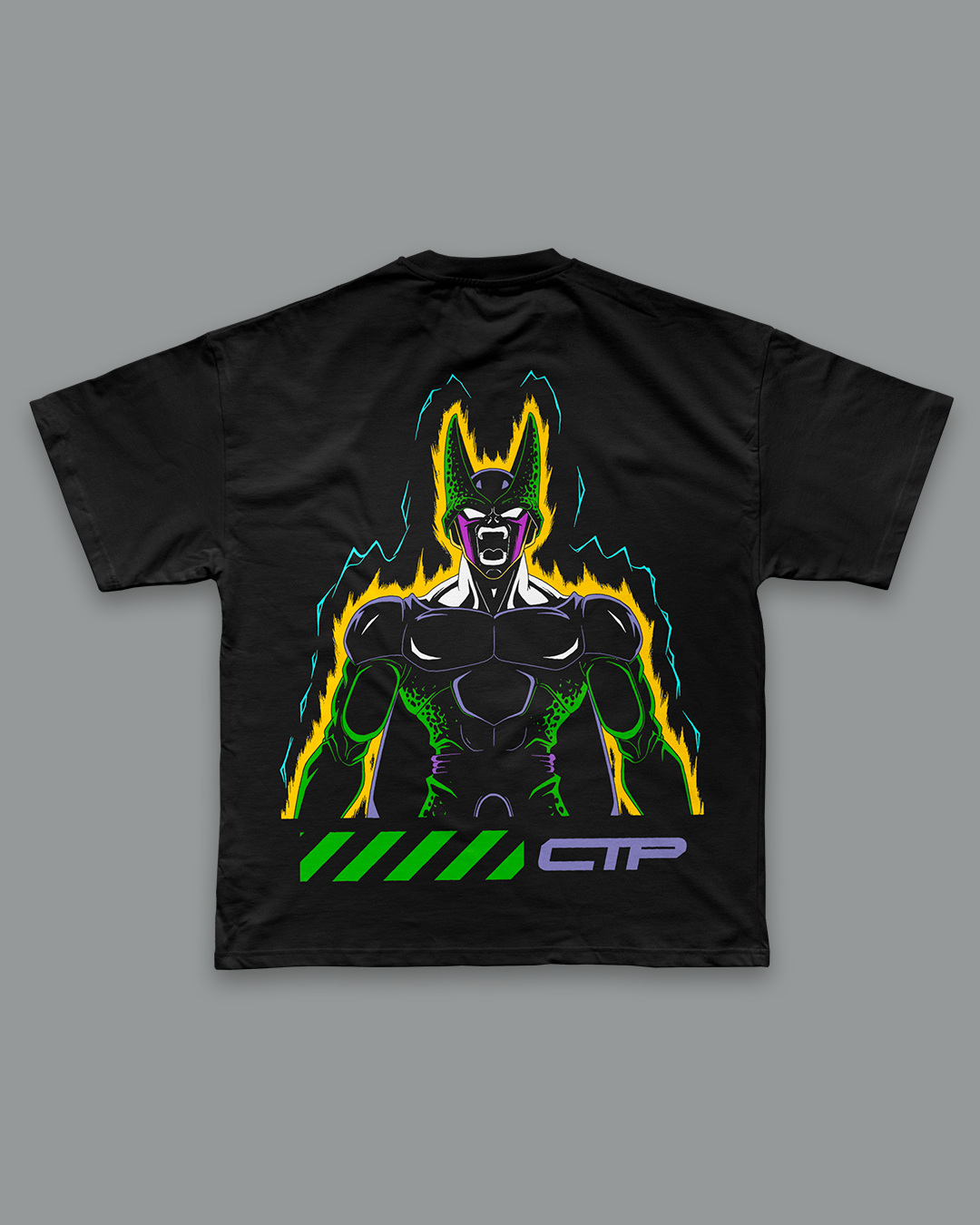 CTP x DBZ: CELL – Perfect Cell Oversized Tee COVERTHEPUMP