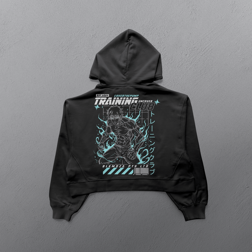 Baki Crop Hoodie