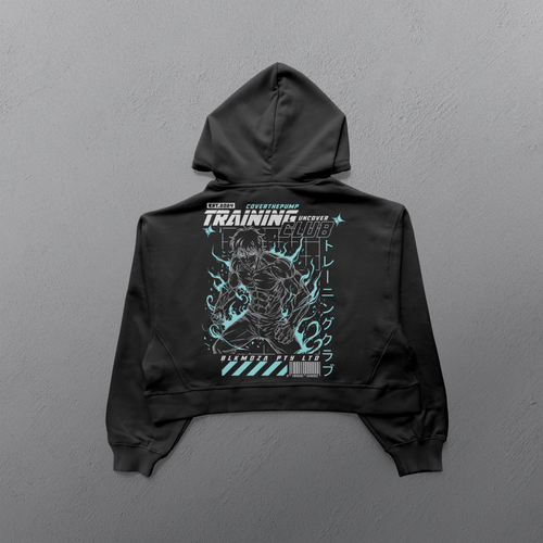 Baki Crop Hoodie
