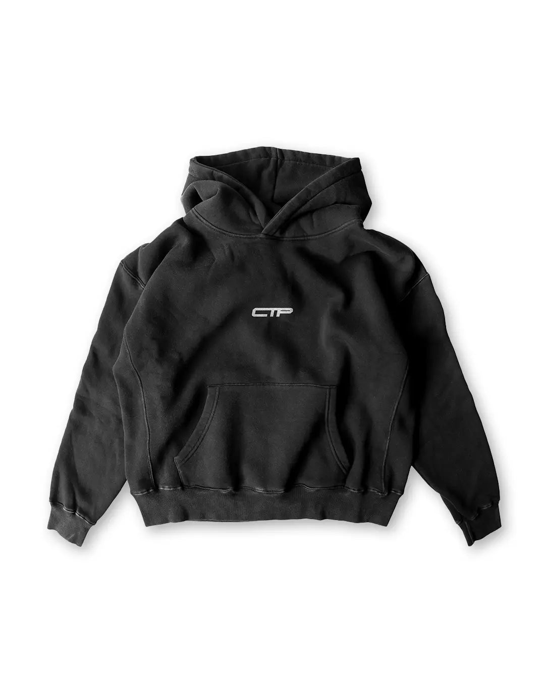 iCON HEAVY HOODIE IN BLACK COVERTHEPUMP