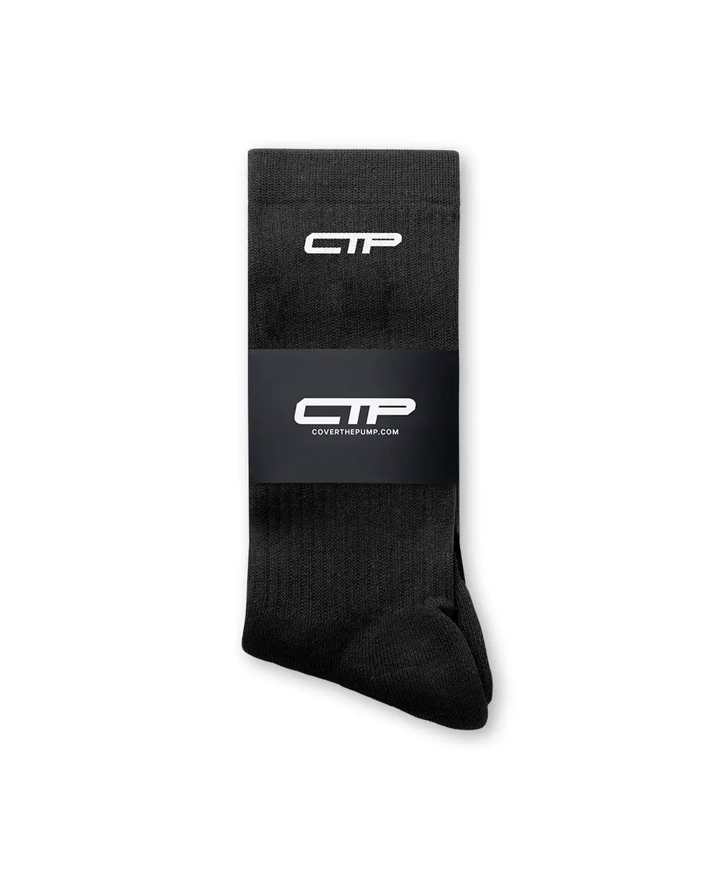 CTP ICON SOCKS IN BLACK COVERTHEPUMP