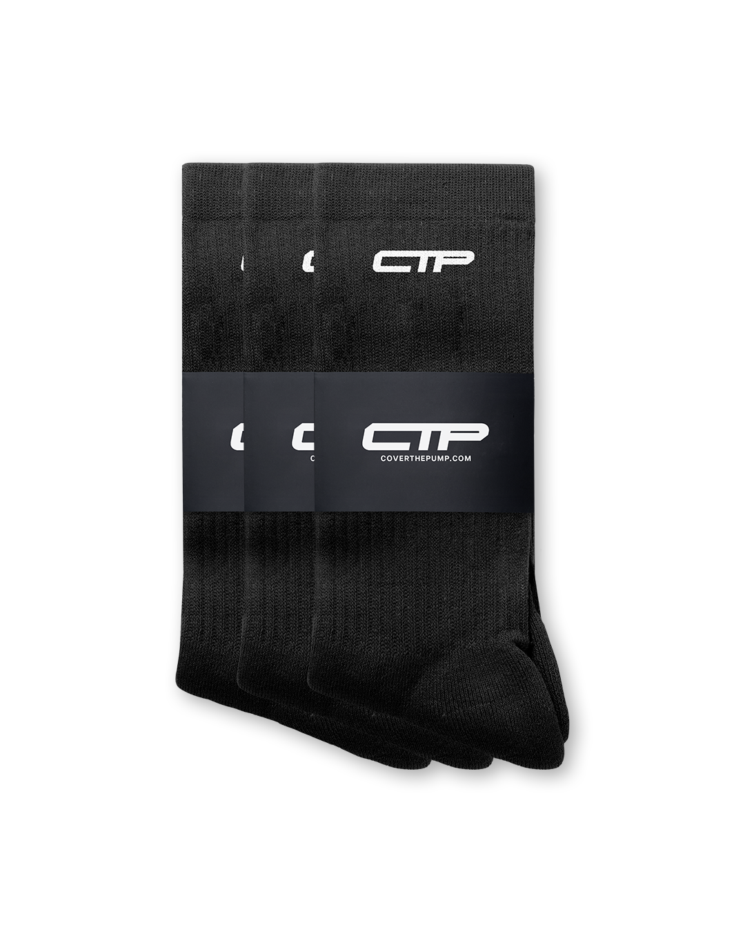 CTP ICON SOCKS IN BLACK (3 PACK)