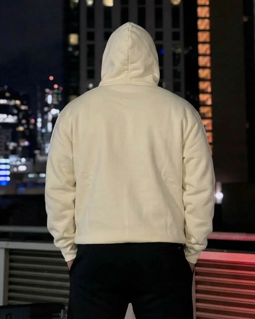 Inferno Embroidered Oversized Hoodie