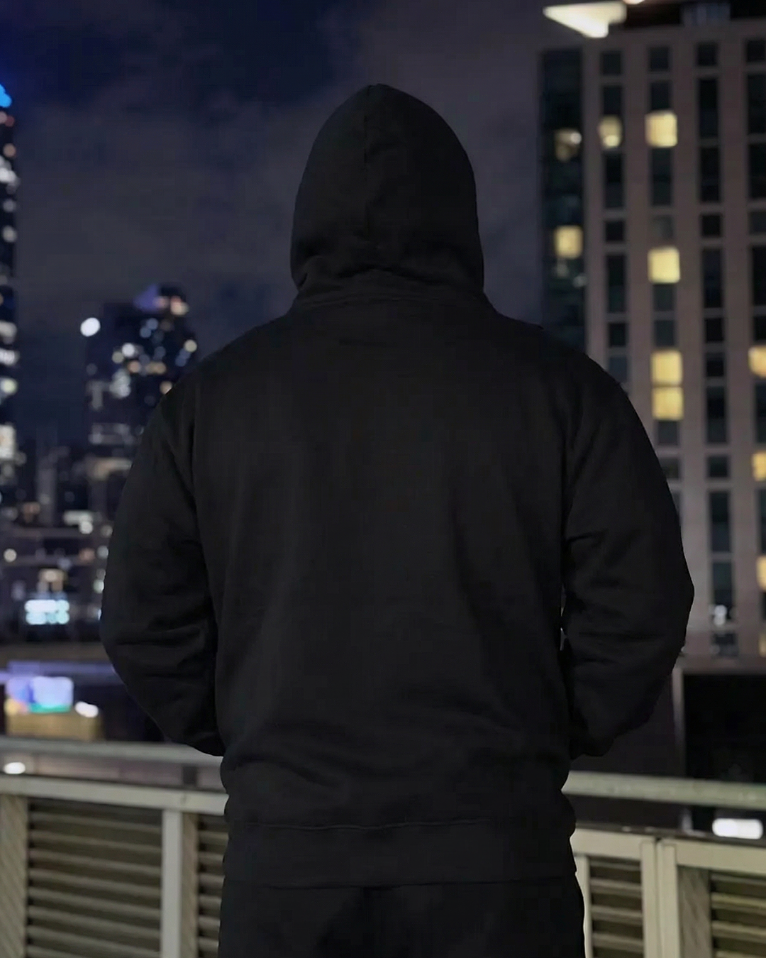 Inferno Embroidered Oversized Hoodie