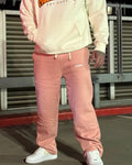 CTP "ICON" CUFFLESS UNISEX JOGGERS IN PINK COVERTHEPUMP