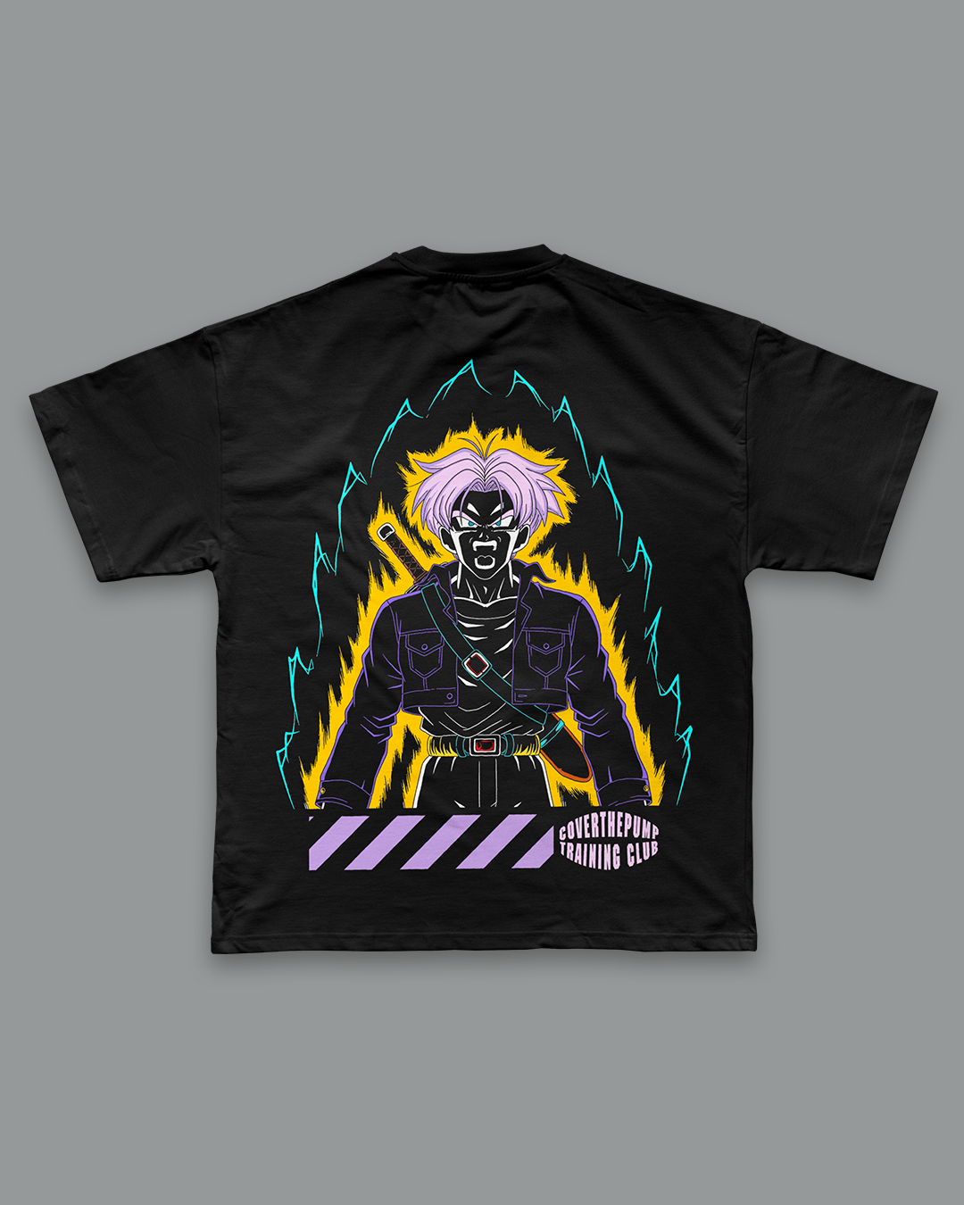 CTP x DBZ: TRUNKS – Future Rage Oversized Tee COVERTHEPUMP