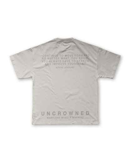 UNCROWNED OVERSIZED TEE IN SAND DRIFT