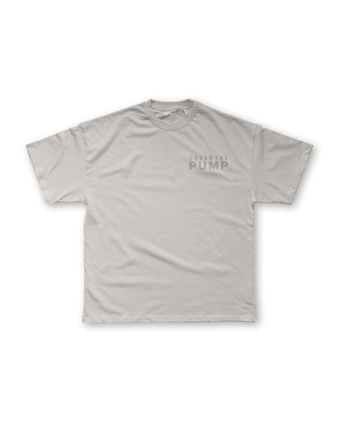 UNCROWNED OVERSIZED TEE IN SAND DRIFT