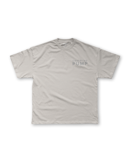 UNCROWNED OVERSIZED TEE IN SAND DRIFT