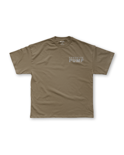 UNCROWNED OVERSIZED TEE IN TIMBER