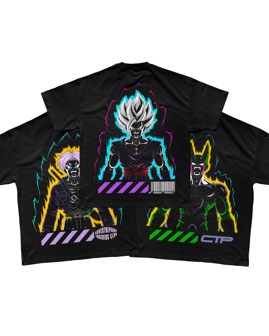CTP x DBZ: Volume 2 Bundle Coloured Edition (3 Tees) COVERTHEPUMP